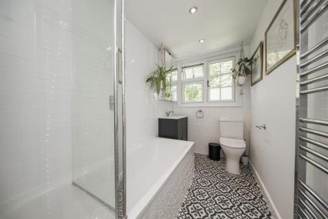 Modernised bathroom