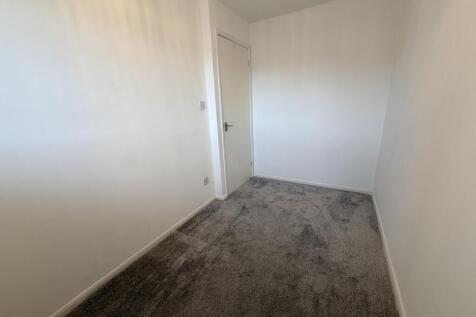 bedroom at the back of the house