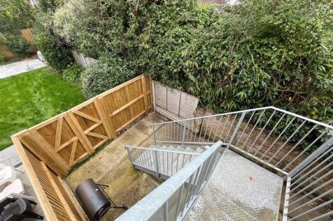 Stairs to Courtyard