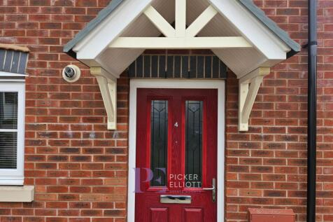 Enter Via Opaque Composite Double Glazed Door into