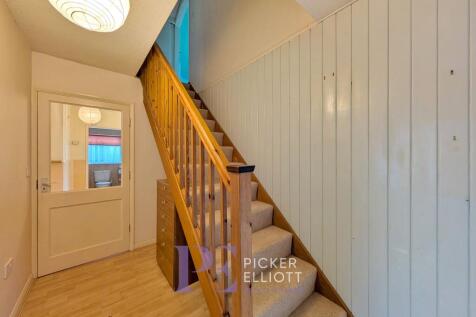 Stairs to landing