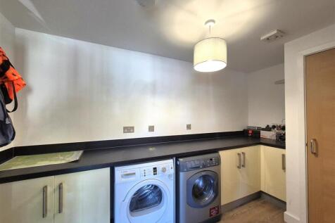 Utility area.