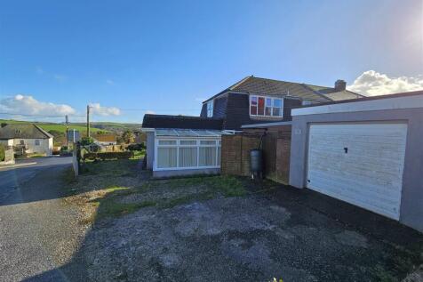 Rear of property, parking, garage