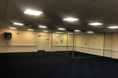 Glass meeting room