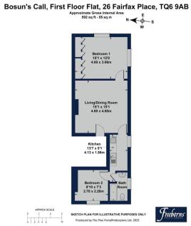 Bosun&#39;s Call, First Floor Flat, 26 Fairfax Place, 