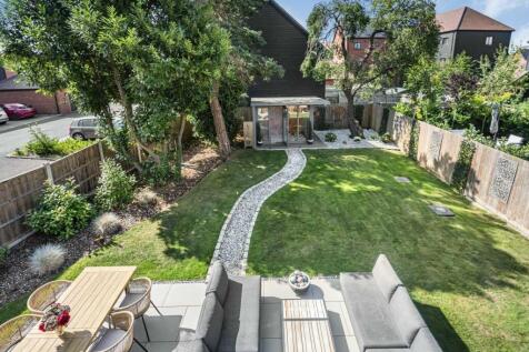 Rear garden view