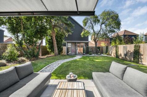 Rear garden from house