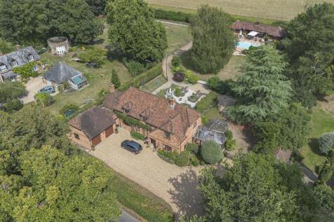Aerial view of the front