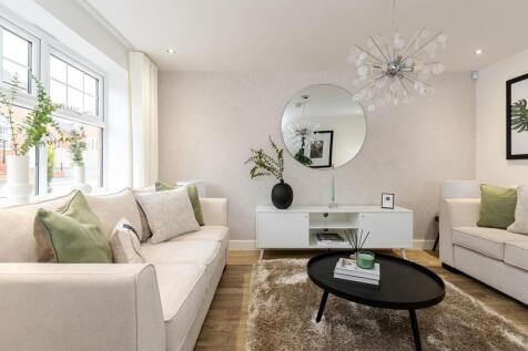 The living room is light and welcoming