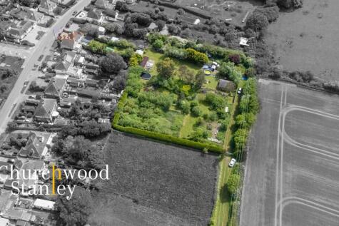 Aerial of plot
