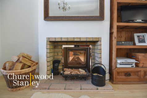 Open fireplace
