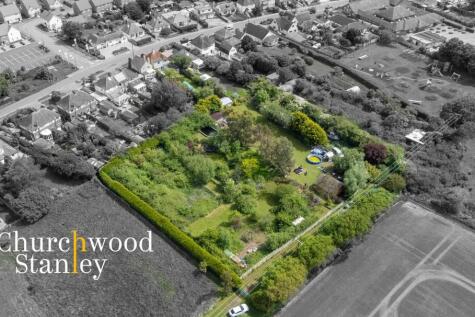 Aerial of plot