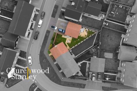Aerial of plot