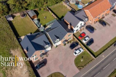 Aerial of plot
