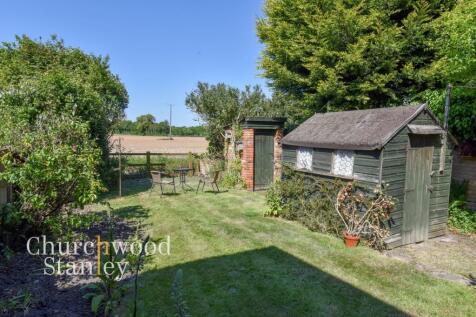 Rear garden and view