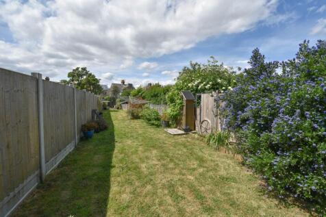 Long rear garden