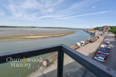 view towards Harwich and Felixstowe