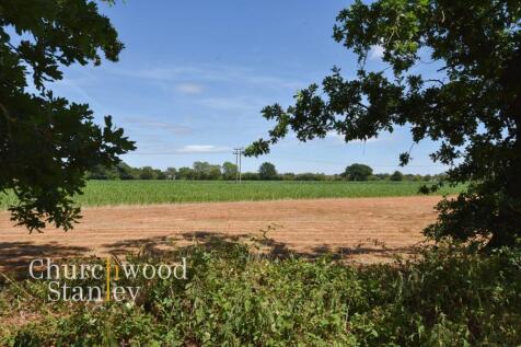 Farmland behind