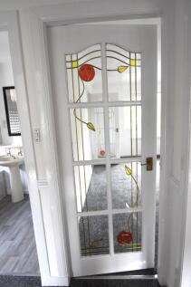 Lead stained doors