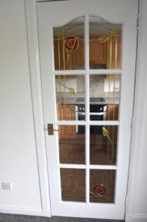 Lead stained doors