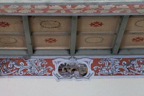 Sitting room ceiling