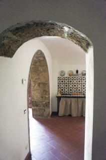 Vaulted stone arches