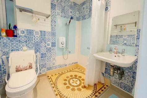 Shower and Toilet