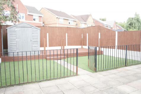 Rear Garden- Astro lawn