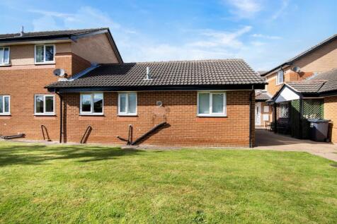 Rear of property