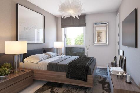 Bedroom with side window