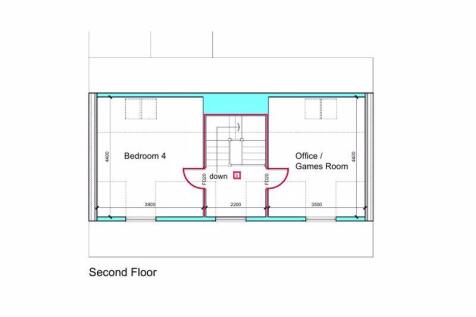 Second floor plan