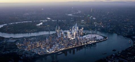 property in Greenwich Peninsula, 
River Way, SE10