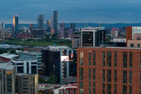Views Across Media City &amp; Salford...