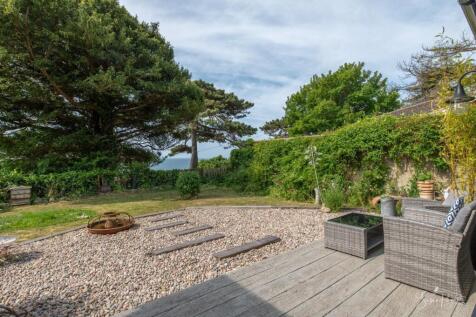 View from the decking
