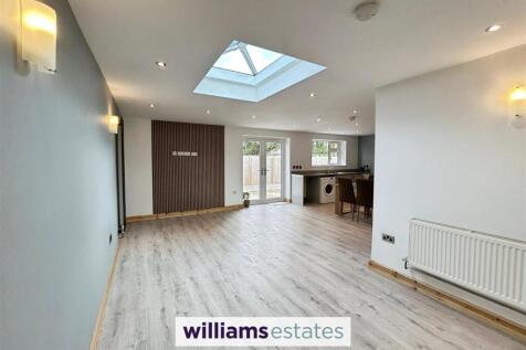 Open plan living space