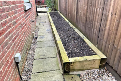 Side patio