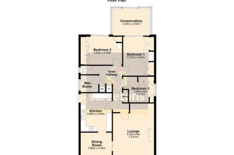 11a Laburnum Avenue, Moorends - all floors.JPG