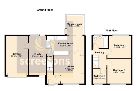 56 St Michaels Close, Thorne - all floors.JPG