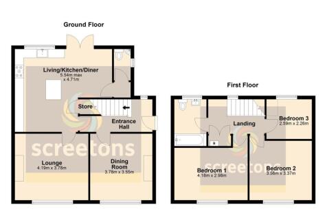 1b Durham Avenue, Thorne - all floors (1).JPG