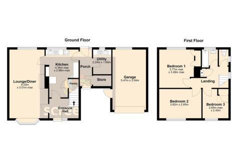 43 Wike Gate Road, Thorne - all floors (1).JPG