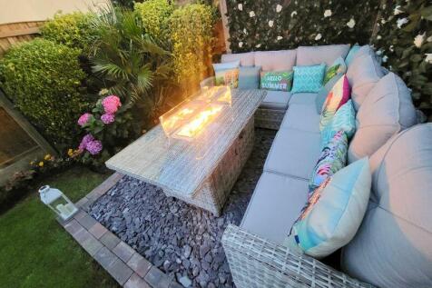 REAR GARDEN EVENING
