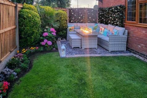 REAR GARDEN EVENING