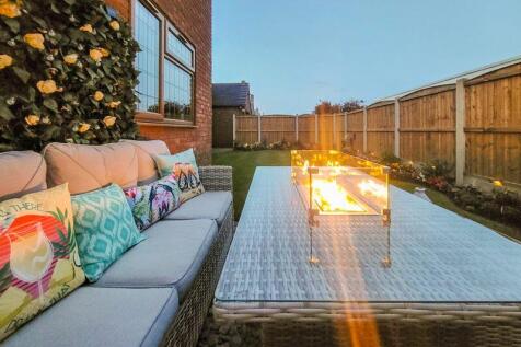 REAR GARDEN EVENING