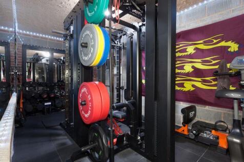 CONVERTED GARAGE TO GYM