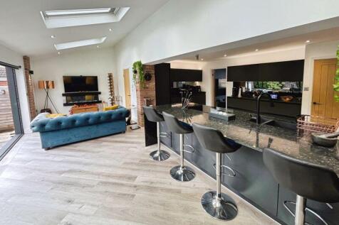 Open plan kitchen living area