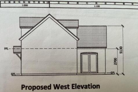 PROPOSED WEST ELEVATION
