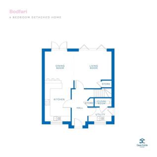 Dave Cottle Cae Capel Bodfari GF Floorplan_Plot 28