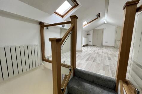 Landing to attic ...