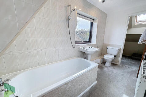 Bathroom through ...