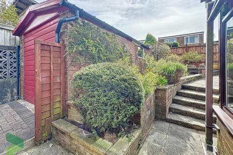 Garage and garden...